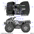 BODY: DECALS - 2020 POLARIS SPORTSMAN XP 1000 HIGH LIFTER