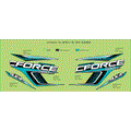 DECAL KITS (CRYSTAL ORANGE) - 2017 CFMOTO CFORCE 500 HO