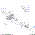 ENGINE: COOLING SYSTEM and WATER PUMP - 2025 POLARIS SCRAMBLER XP 1000 55 LLP 49S