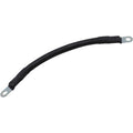Battery Cable 6" Black by Moose Offroad