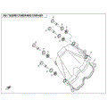 CYLINDER HEAD COVER ASSY. - 2022 CFMOTO CFORCE 400 EPS