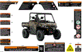 BODY - WARNING DECALS - 2025 CAN AM DEFENDER HD10 X MR - HYPER SILVER - 67" WIDTH