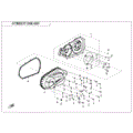 CVT CASE ASSY - 2025 CFMOTO UFORCE 800 XL