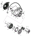 ROTAX - MAGNETO AND ELECTRIC STARTER - 2025 CAN AM OUTLANDER MAX 1000R 6X6 EFI XT - BOREAL GREEN