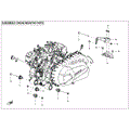 ENGINE MOUNTING PARTS - 2025 CFMOTO UFORCE 800 XL
