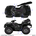 BODY: DECALS GENERAL - 2025 POLARIS SPORTSMAN XP 1000 HUNTER EDITION