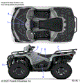 BODY: DECALS GRAPHIC - 2026 POLARIS SPORTSMAN 570 UTILITY 49S