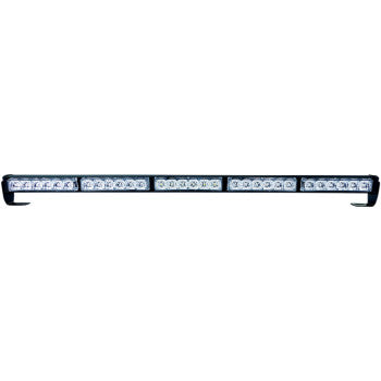 The UTV LED Rear Mount Chase Light Bar by Brite-Lites features multiple round LEDs in a black housing to boost UTV visibility, displayed against a white background.