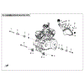 ENGINE MOUNTING PARTS - 2021 CFMOTO ZFORCE 800 Trail