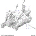 ENGINE: ENGINE and TRANSMISSION MOUNTING - 2021 POLARIS ACE 150 EFI