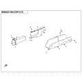 HEAT INSULATION PLATE - 2021 CFMOTO CFORCE 1000 OVERLAND
