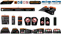 BODY - WARNING DECALS - 2026 CAN AM MAVERICK MAX TURBO RR X RC - LOFT GREEN SATIN - 72" WIDTH CALI