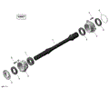 DRIVE SHAFT - TURBO - 2017 CAN AM MAVERICK