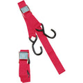 Heavy Duty Cam Buckle Tie Downs 1-1/2" x 6' Red by Parts Unlimited