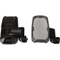 Can Am / Polaris Mirrors Embark Side View Rectangle Black Pro Fit Profiled ROPS Pair by Seizmik