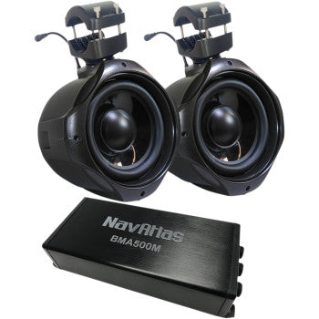Amplifier & 8" Subwoofer by Navatlas