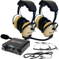 Communication System Over the Head Headset Beige by Navatlas