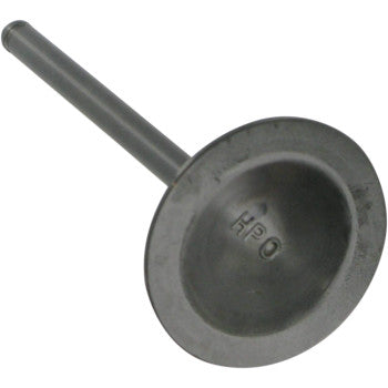 The Honda Intake Valve by Vesrah features a metal build with a flat, wide circular head marked HPQ and a long narrow stem, precision manufactured like all Vesrah valves, shown isolated on a white background.