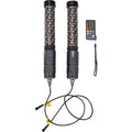 Quick Release Whip 1' Pair by Moose Offroad