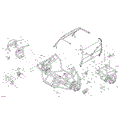 FRAME - SYSTEM - 2024 CAN AM DEFENDER 6X6 HD10 LTD CAB - FIERY RED METALLIC - 67" WIDTH