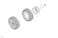 DRIVE - FRONT WHEELS - 2025 CAN AM DEFENDER MAX HD10 TEX CAB - STEALTH BLACK - 65" WIDTH