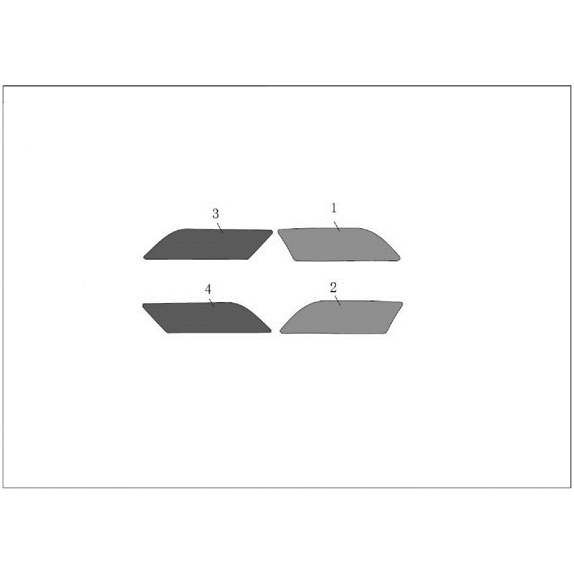 An Image of a Genuine CFMOTO Parts Schematic Diagram showing the schematic - REFLECTOR - 2019 CFMOTO ZFORCE 500