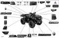 BODY - DECALS - 2022 CAN AM OUTLANDER 1000R EFI XT