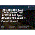 OWNERS MANUAL(NA) - 2024 CFMOTO ZFORCE 800 Trail