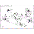 BRAKE SYSTEM - 2024 CFMOTO CFORCE 600