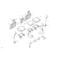 BODY - SEAT - REAR SECTION - 2026 CAN AM DEFENDER MAX HD9 DPS - DARK WILDLAND CAMO - 62" WIDTH - (2)
