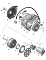ROTAX - MAGNETO AND ELECTRIC STARTER - 2024 CAN AM OUTLANDER 850 EFI 4X4 XT - PLATINUM SILVER SATIN