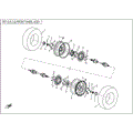 FRONT WHEEL ASSY - 2015 CFMOTO ZFORCE 800 EX