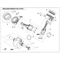 CRANKSHAFT/CONNECTING ROD/PISTON ASSY. (HORIZONTALLY SPLIT CONNECTING ROD) - 2022 CFMOTO ZFORCE 950 HO Sport