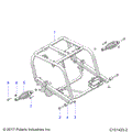 SUSPENSION: REAR SWING ARM - 2021 POLARIS ACE 150 EFI