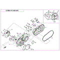 CVT CASE ASSY. - 2023 CFMOTO CFORCE 600 TOURING