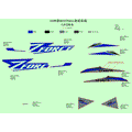 DECAL TUNDRA GREY - 2024 CFMOTO ZFORCE 800 Trail