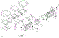 BODY - SEAT - 2022 CAN AM DEFENDER PRO HD10 LTD CAB - (2)