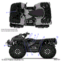 BODY: DECALS GRAPHIC - 2024 POLARIS SPORTSMAN XP 1000 48" ULTIMATE TRAIL