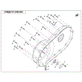 CVT COVER ASSY. (WET CLUTCH) - 2022 CFMOTO ZFORCE 800 EX