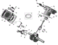ROTAX - CRANKSHAFT PISTONS AND CYLINDER - 2025 CAN AM RENEGADE 1000R 4X4 X MR EFI - SCANDI BLUE