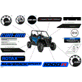 BODY - DECALS - 2023 CAN AM MAVERICK SPORT 1000R DPS