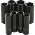 8 Pc 3/8" Met Imp Skt Set Deep by Performance Tool