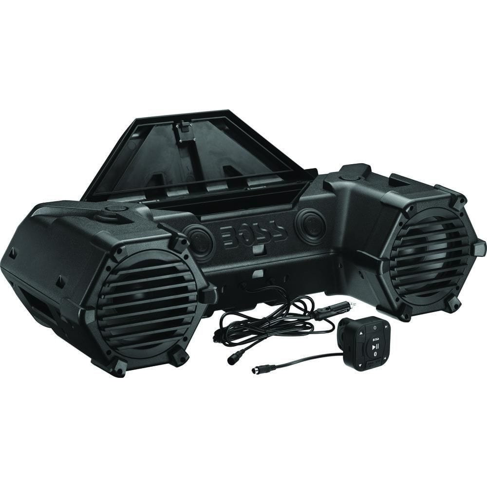 8" Rack Mount Bluetooth Led Lightbar W/Control by Boss Audio ATVB95LED Speaker Kit 63-8006 Western Powersports Drop Ship