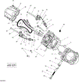 CYLINDER HEAD _03R1501 - 2015 CAN AM OUTLANDER L 450 EFI