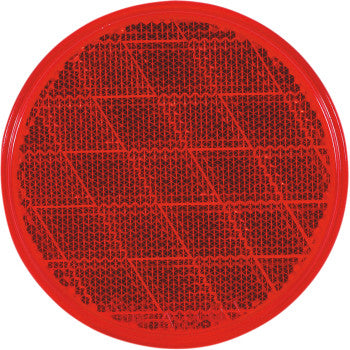 Replacement Round Reflector Red by Optronics Inc.