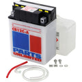 Battery YB12C A by Parts Unlimited