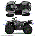 BODY: DECALS GRAPHICS - 2025 POLARIS SCRAMBLER 850 48"