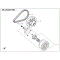 CVT ASSY - 2016 CFMOTO CFORCE 500 HO