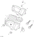 CYLINDER - 2022 CAN AM DS 90 X
