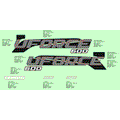 DECAL KIT (VELOCITY GREY) - 2023 CFMOTO UFORCE 600